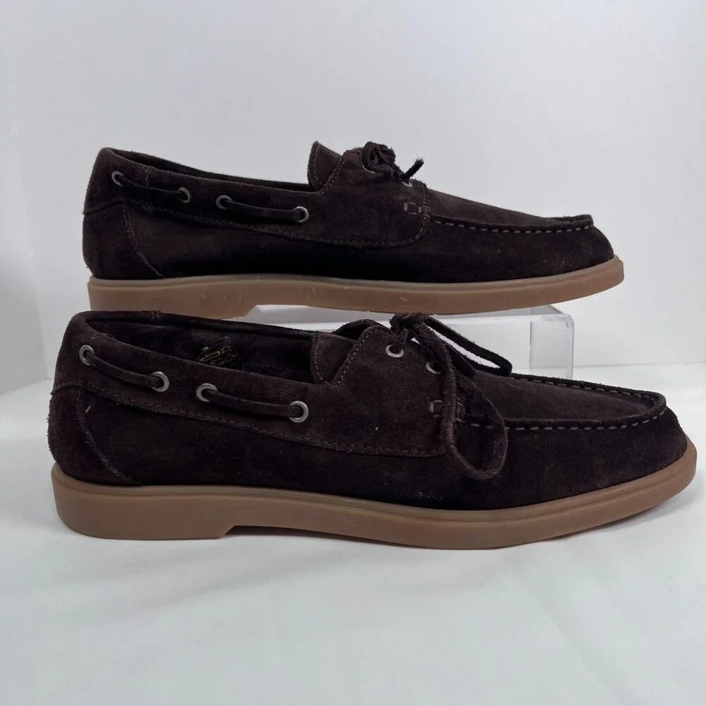 Suede Brown Loafer EU‎ 43/ US 10-10.5 Jones Bootmaker Men's Putney Shoes